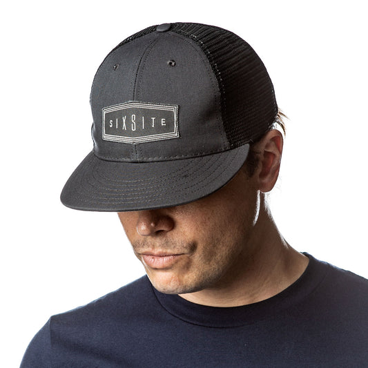 SIXSITE Badge Flat Bill Cap