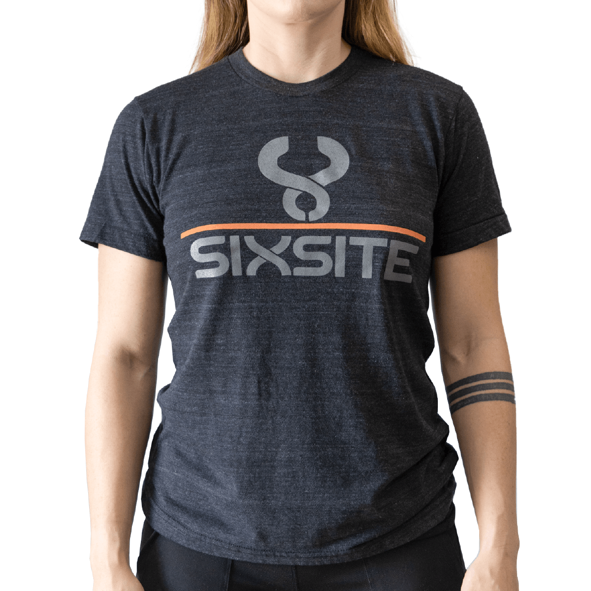 Outsider SIXSITE T-Shirt, Charcoal