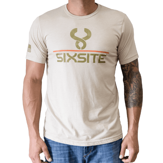 Outsider SIXSITE T-Shirt, Tan
