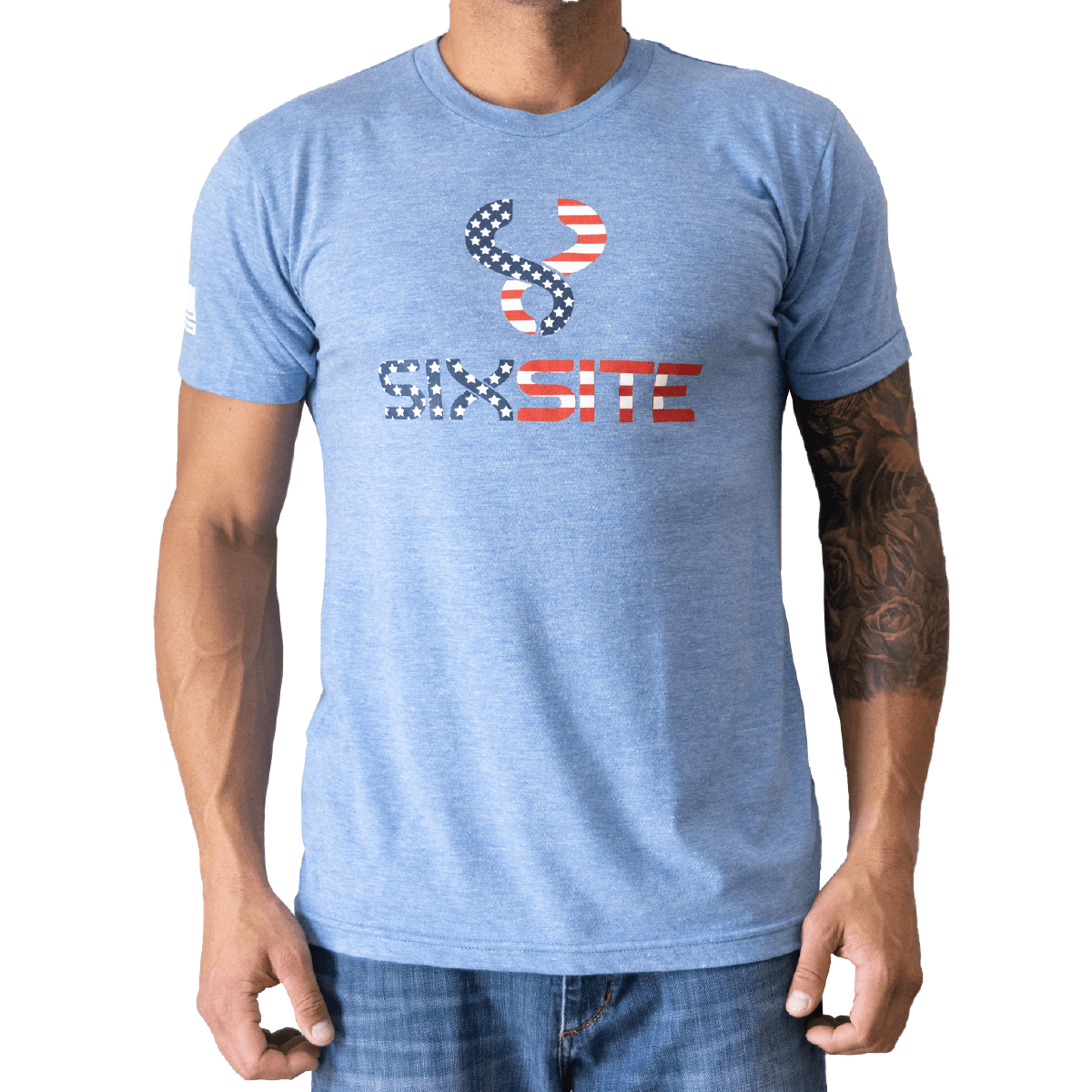 Stars & Stripes T-Shirt Blue