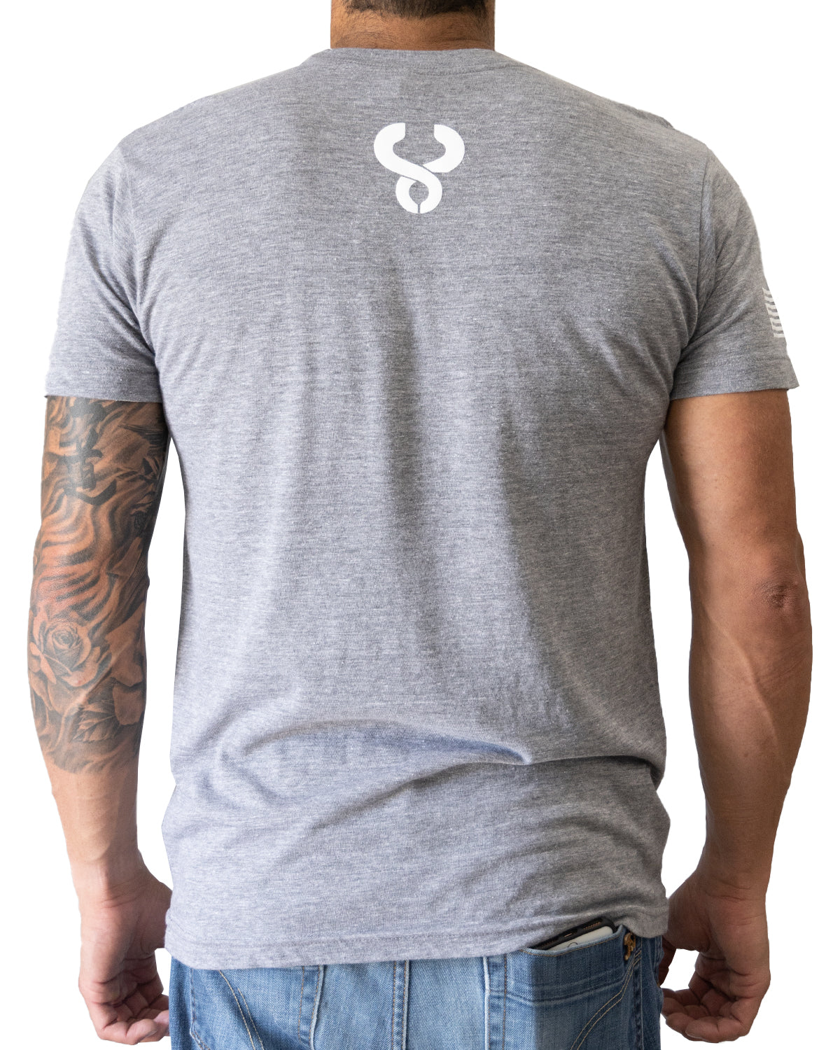 Stars & Stripes T-Shirt Grey